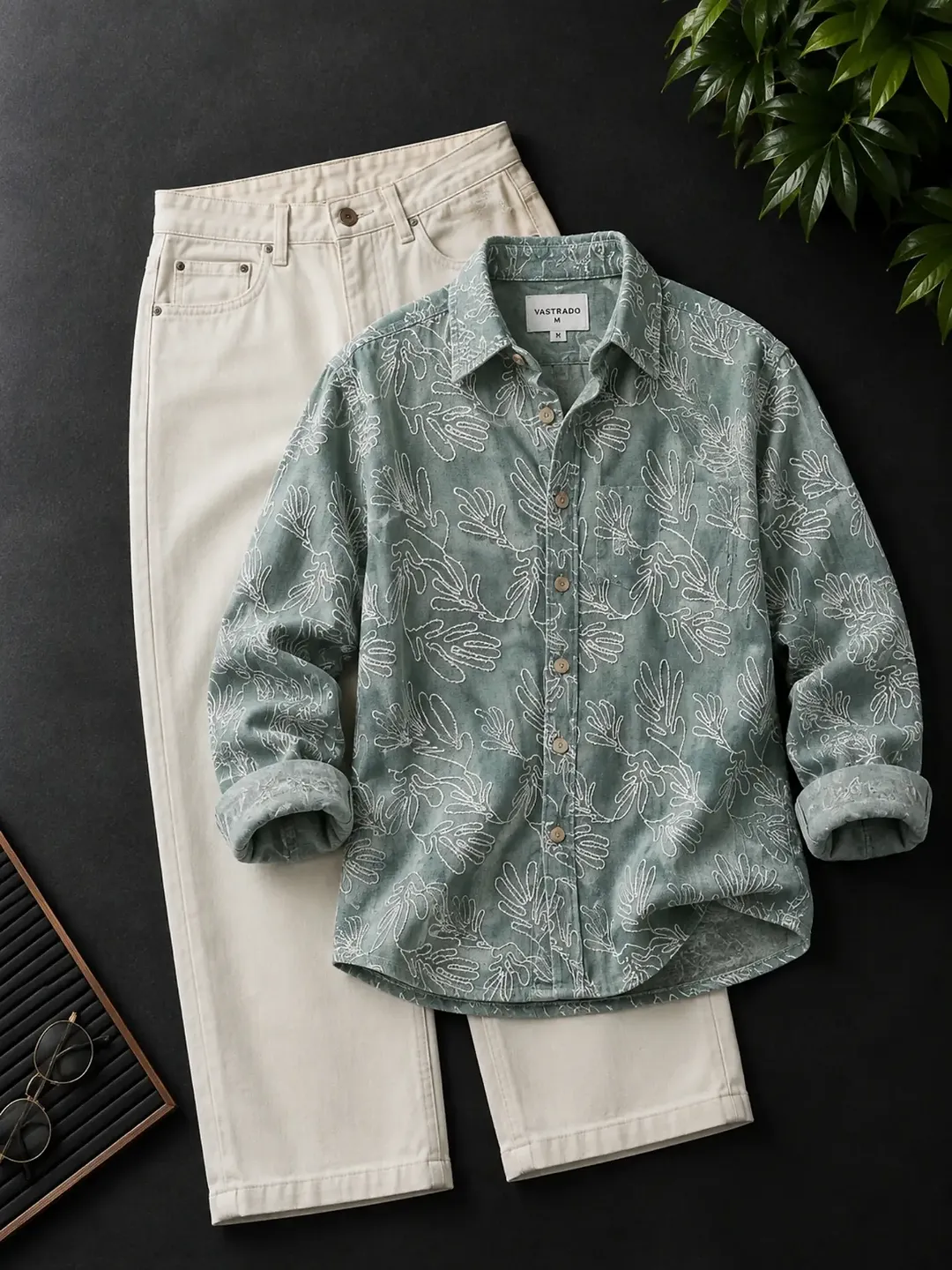 Vastrado Men Classic Body Floral Casual shirt
